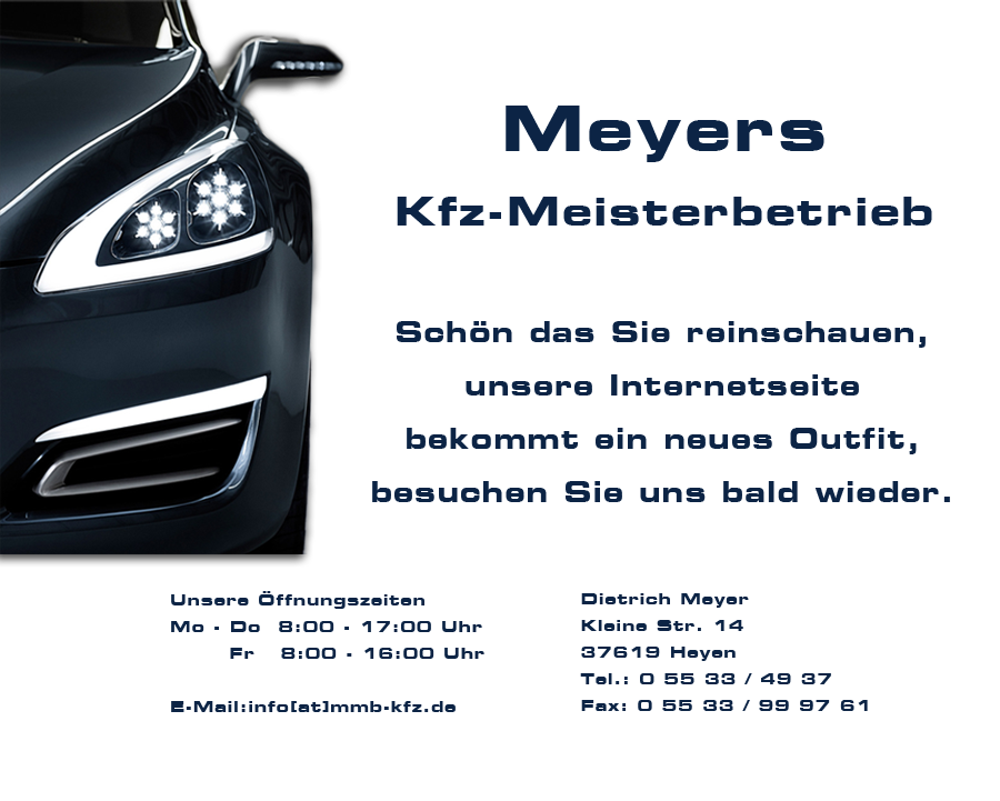 Meyers Kfz-Meisterbetrieb